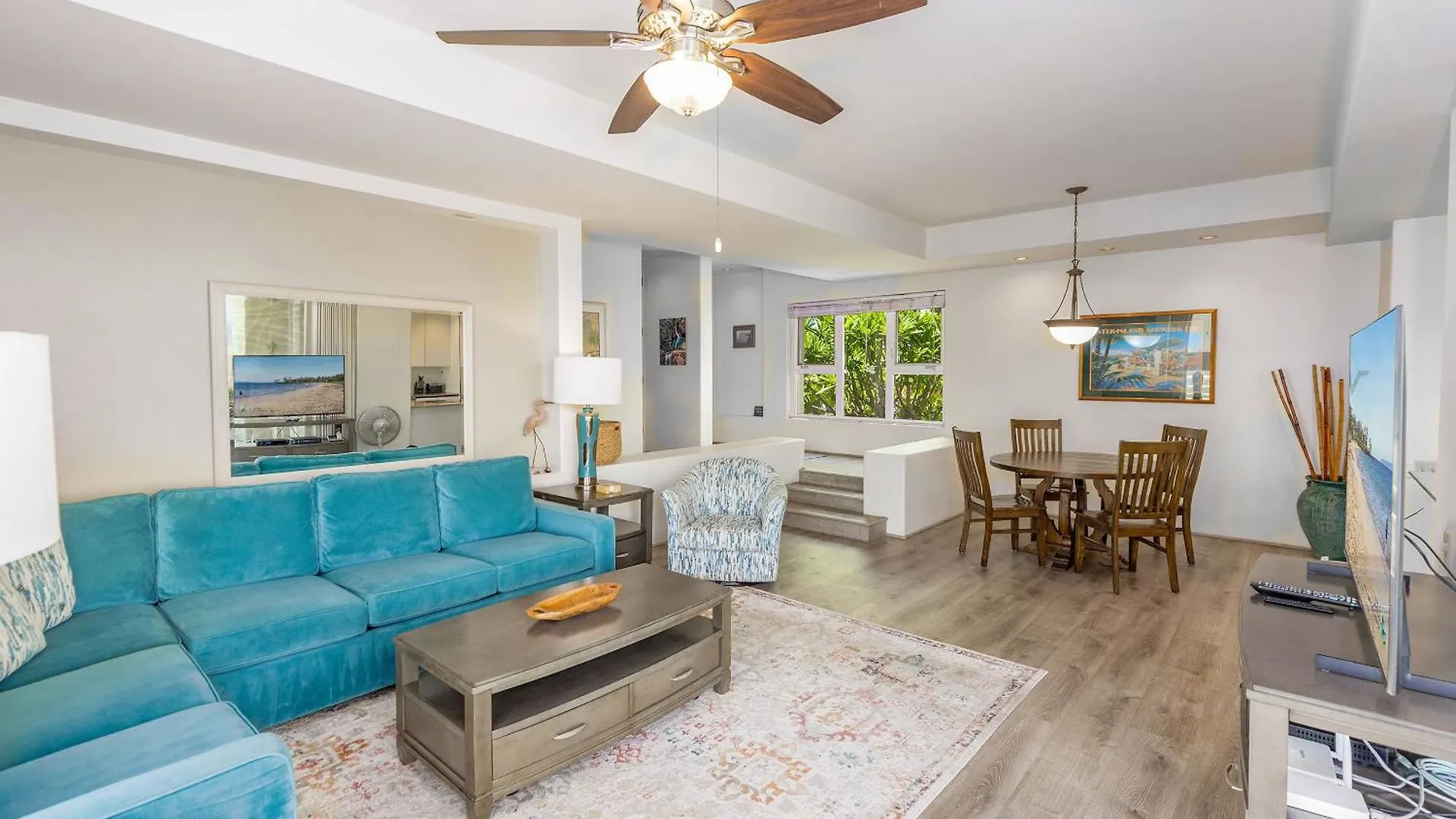 New! Palms 702 - Romantic Retreat - Split Ac In Bedroom - Open-Air Living Area Wailea  Holiday home Wailea (Maui)