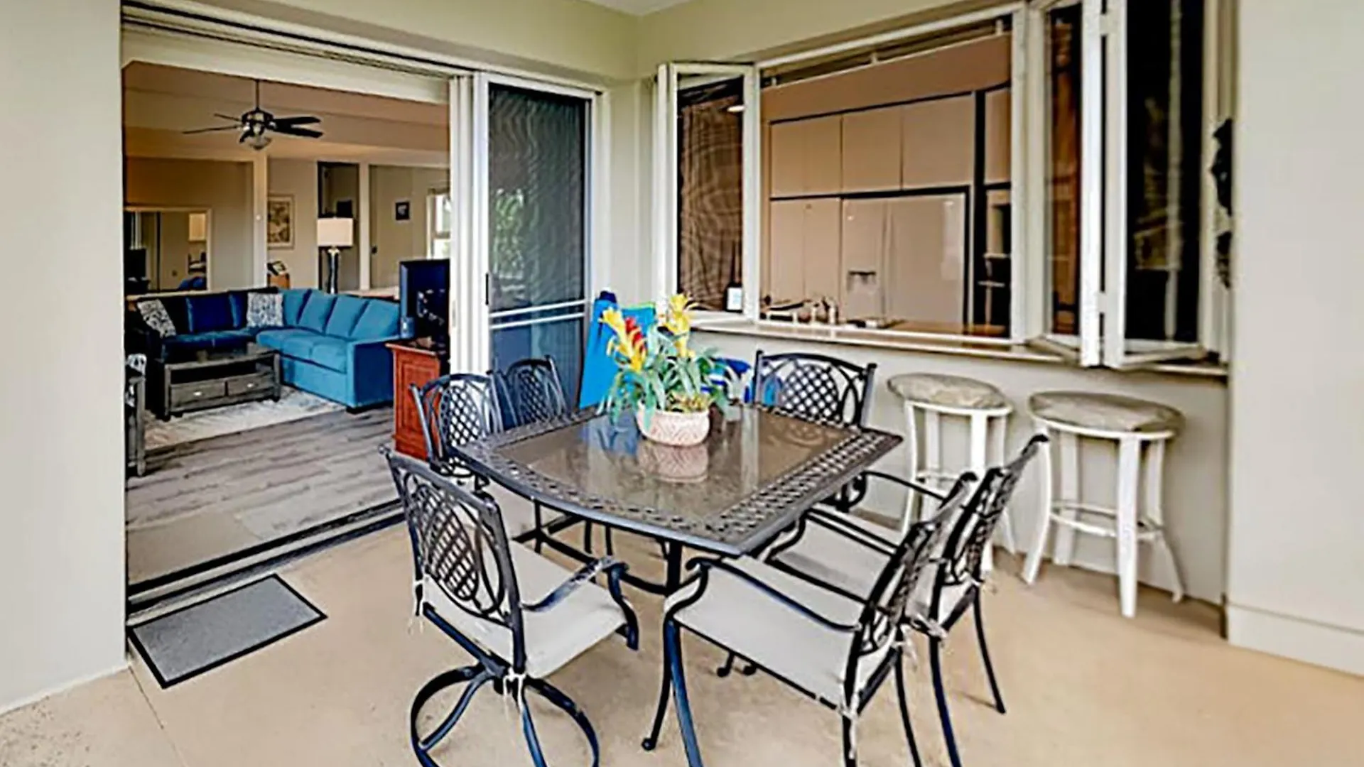 New! Palms 702 - Romantic Retreat - Split Ac In Bedroom - Open-Air Living Area Wailea  Holiday home